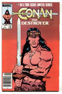 CONAN THE DESTROYER #1 1985-comic book Marvel CANADIAN variant