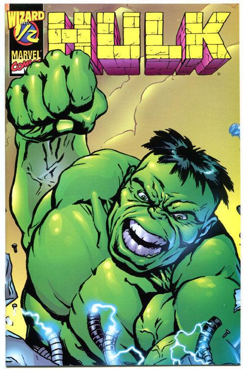 HULK #1/2, NM, Wizard Mail away, 1998, Smash, Paul Lee, Madder = Stronger