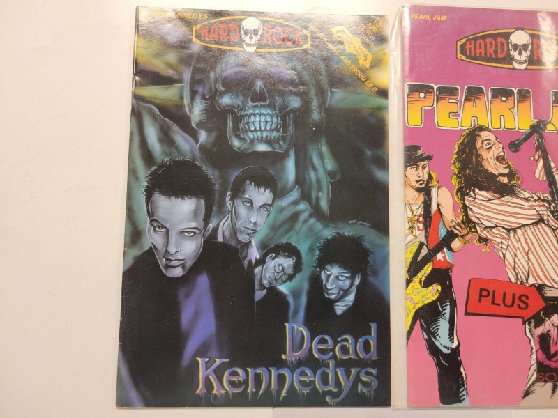 2 Hard Rock Revolutionary Comic Books #8 13 Pearl Jam Dead Kennedys 71 LP4