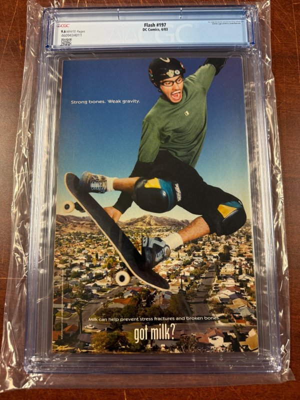 Flash # 197 CGC Graded 9.6 DC Comic Book 1st Zoom Appearance 2003 JH14