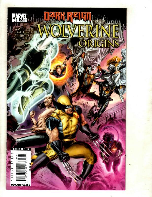 11 Wolverine Comics Origins 26 28 29 30 31 32 33 34 Annual 1 Saga Spider-Man EK3