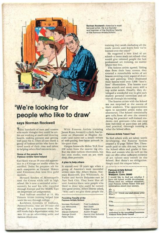 DAREDEVIL #45 1968-MARVEL-STATUE OF LIBERTY PHOTO COVER -VG