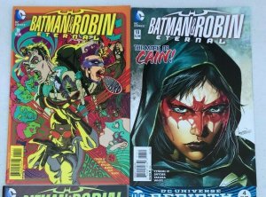 BATMAN & ROBIN 4PC LOT (VF) +NIGHTWING!! 2016