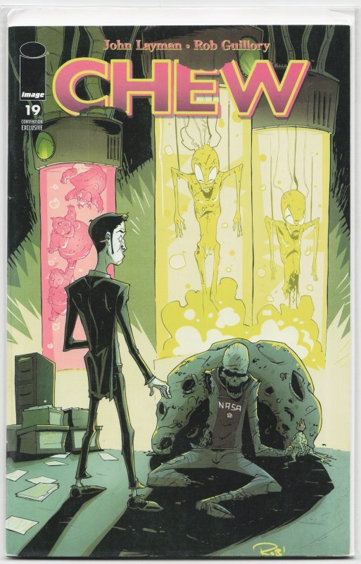 Chew #19 San Diego Comic Con Cover (2011) Chow Chu