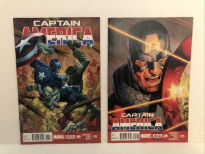 Captain America Lot Of 4 Various Comics #1,7,13,&15