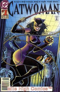 CATWOMAN-THE SERIES (1993 Series)  (DC) #1 NEWSSTAND Very Fine Comics Book