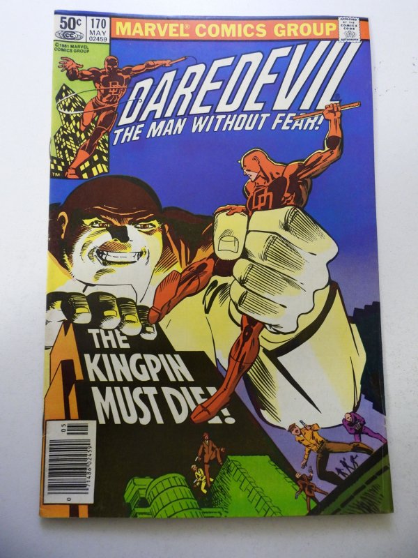 Daredevil #170 (1981) FN/VF Condition