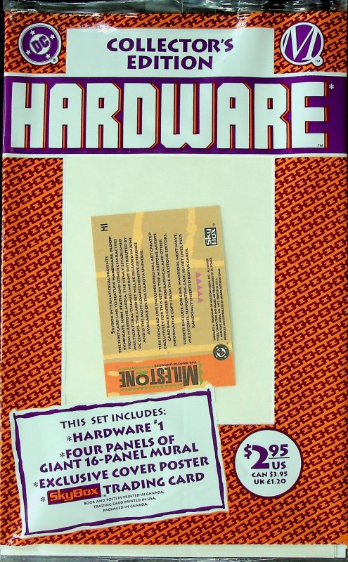 Hardware #1 Collector's Ed. (1993) - CGC 8.5-Cert#4258145014-with bag & ...