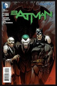 Batman #40 (June 2015, DC) New 52 1:25 Adam Kubert variant 9.4 NM