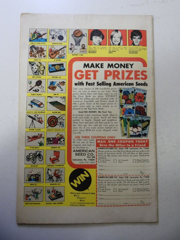 The Avengers #136 (1975) VG+ Condition Moisture stain bc