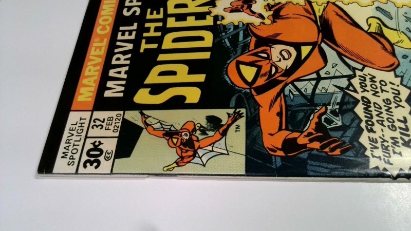 Marvel Spotlight #32 1977 Origin/1st Appearance Jessica Drew Spider-Woman ERROR! 