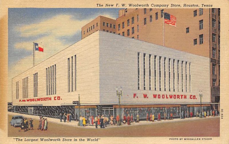 The New F W Woolworth Company Store - Houston, Texas TX
