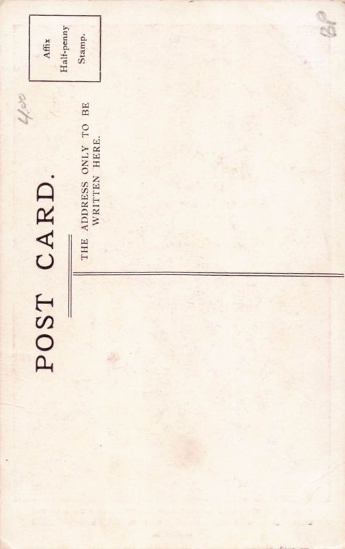 J83/ Interesting Postcard c1910 Blind Boy Dr. Barnardo's Home 58