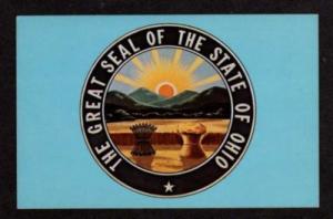OH The Great Seal of the State of OHIO Postcard PC