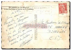 Modern Postcard Marseille Quai des Belges and & # 39Entree the Canebiere