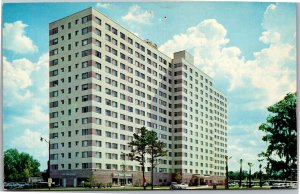 Postcard TX Houston Park Towers Apartments