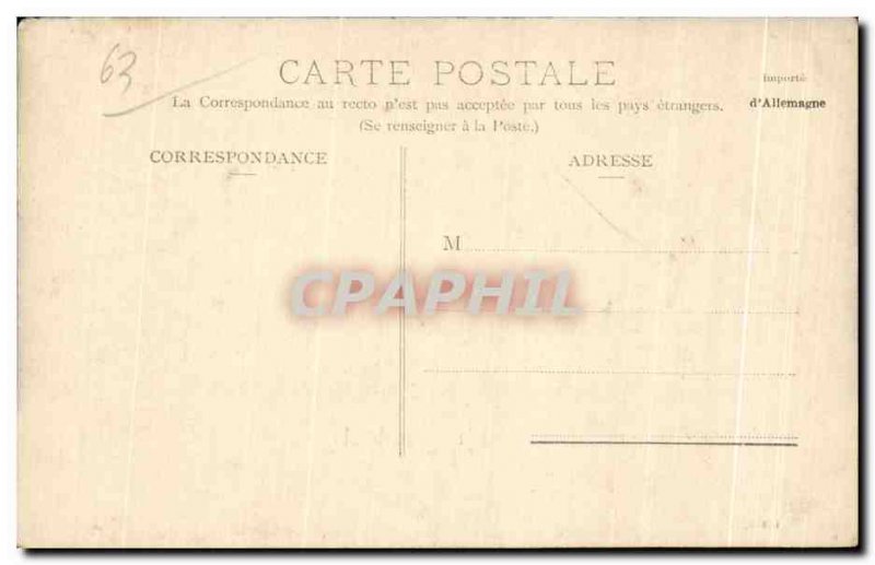 Old Postcard La Bourboule Vue Generale