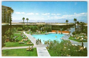 1970's STARDUST HOTEL LAS VEGAS NEVADA SWIMMING POOL VINTAGE POSTCARD