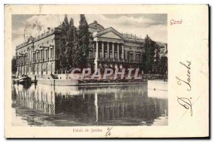 Postcard Old Palace Ghent From Justice