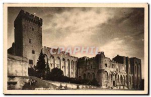 Postcard Old Main Facade Avignon Palais des Papes