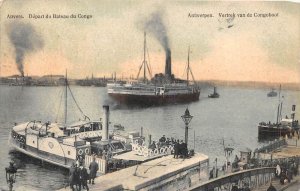 Belgium,   Departing  to the Congo in a  Bateqau