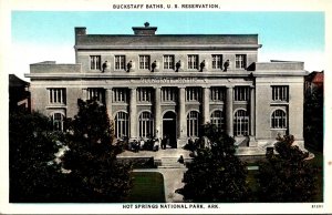 Arkansas Hot Springs Buckstaffs Baths Curteich