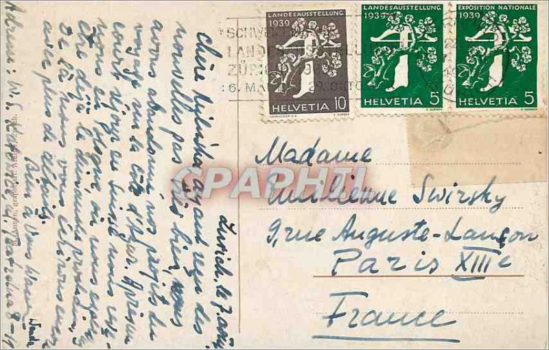 Postcard Old Hotel Krone