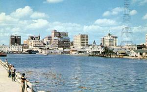 FL - Tampa. Skyline in the 1950's - 1960's