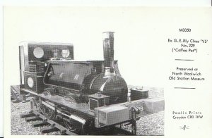 Railway Postcard-North Woolwich Old Station Museum, Ex G.E. Rly. Class 'Y5'-B659