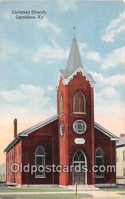 Christian Church Carrollton, KY, USA Unused 