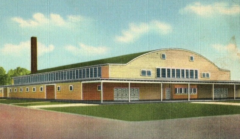 Vintage Field House, Camp Maxey, Texas Postcard P166 
