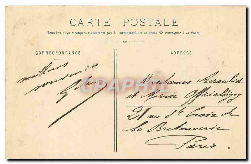 Old Postcard surroundings Castres chasm Malamort