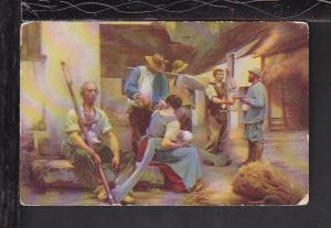 The Harvester's Wages,Painting,Lhermitte Postcard BIN 