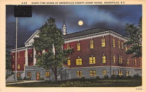Greenville County Court House Greenville, South Carolina USA