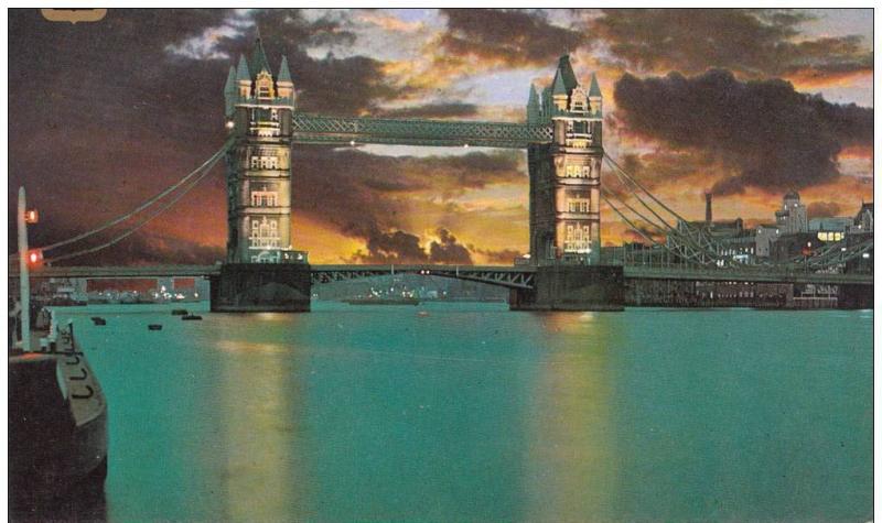 BR2578 England London Sunset at Tower Bridge   uk