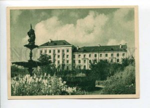 291961 ESTONIA NARVA Pushkin square 1956 year postcard