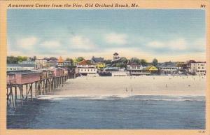 Amusement Center From The Pier Old Orchard Beach Maine