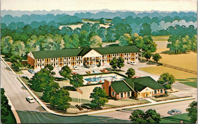 Vtg Gateway Inn Hotel Restaurant Coffee Shop Cleveland Georgia GA Postcard