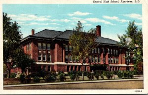 South Dakota Aberdeen Central High School 1947 Curteich