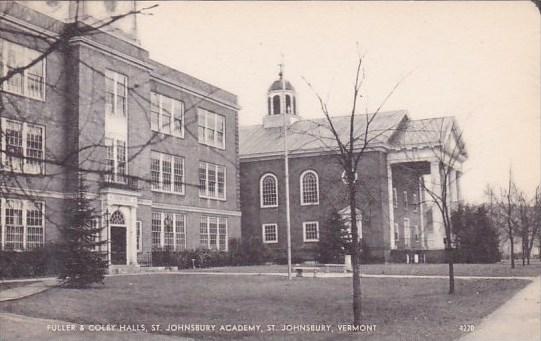 Fuller & Colby Halls Saint Johnsbury Academy Saint Johnsbury Vermont