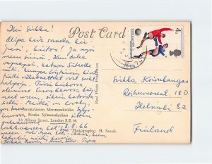 Postcard Suomalainen Mermieskirkko, London, Englnad