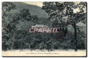 Old Postcard Chateau of Serraz Bourget du Lac