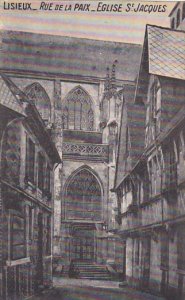 France Lisieux Rue de la Paix Eglise St Jacques 1937