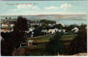 DEXTER, Maine  ME   PANORAMIC VIEW  No. 3   ca 1910s    Postcard