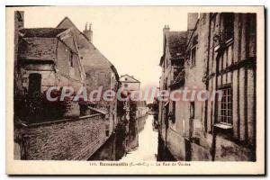 Old Postcard Romorantin The Street Of Venice