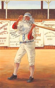 Baseball Player Comic Baseball Player View Postcard Backing 