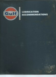 NM-051 - 1967 Carlton Yarn Mill, Cherryville, NC Gulf Oil Corporation Lube specs