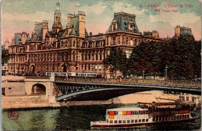 France Paris The Town Hall  1926