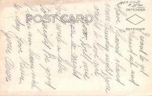 Chamberlain South Dakota~Approach to Town~Sign by Road~c1930 RPPC-Postcard