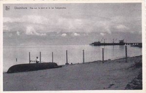 Belgian Congo Usumbura Vue sur le port et le lac Tanganyika Real Photo